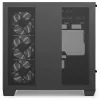 Caixa mid-tower Sharkoon Steel Shark preta com vidro temperado x2