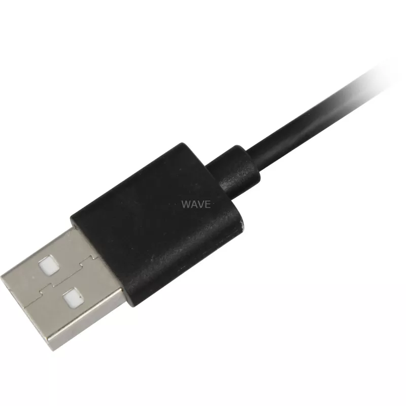 SHARKOON Cabo USB 2.0, ficha USB-A macho para ficha USB-C macho (preto, 2 m)