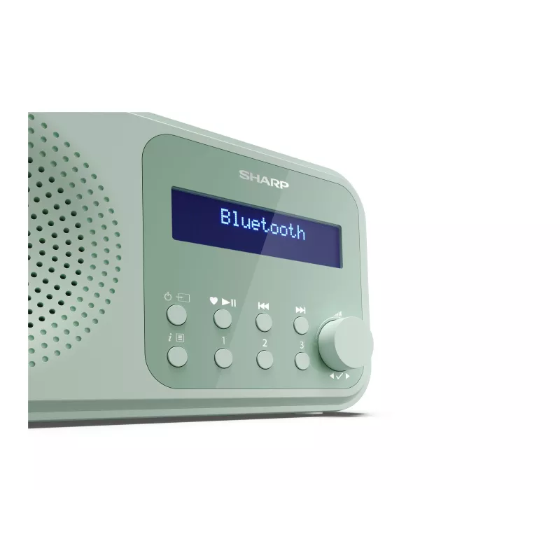 Sharp Tokyo DR-P420(GN) Rádio portátil DAB+/FM, Bluetooth 5.0, Aquamarine Green