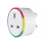 Shelly Plus Plug UK – tomada inteligente Wi-Fi e Bluetooth com monitorização de energia, 3000 W, UK Type G