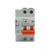 Shelly Pro 2CB C16 disjuntor miniatura inteligente, 2 polos, 16A, característica C, 6kA, WLAN/LAN/Bluetooth, medição de energia, calha DIN