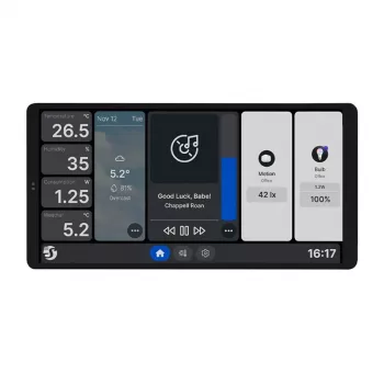 Shelly Wall Display X2 WiFi/BLU (branco)