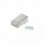 SHIVERPEAKS BASIC-S Pack de 100 fichas modulares RJ45 Cat.6a blindadas 8P8C com contactos dourados BS72061-R