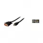 SHIVERPEAKS BASIC-S cabo HDMI para DVI-D 24+1, 1,0 m, dourado, preto BS77480