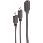 Cabo divisor USB-C para 2x Micro-USB B SHIVERPEAKS BS13-20021, 0,3 m, preto