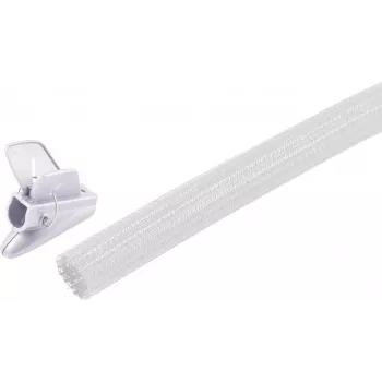 Conjunto de calhas para cabos flexíveis SHIVERPEAKS BS18-35376, 19 mm, branco, 3,75 m