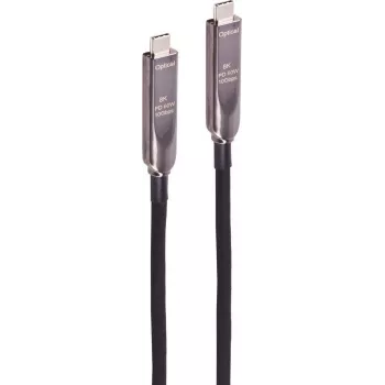 SHIVERPEAKS BS30-43085 Cabo ótico ativo híbrido USB-C 15m 8K 10Gbps 60W