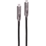 SHIVERPEAKS BS30-43215 Cabo híbrido USB-C 3.2 Gen 2, vídeo 8K, dados 10 Gbps, Power Delivery 60W, 12,5 m, preto