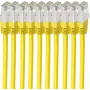 SHIVERPEAKS BS75711-HY-SET-10 cabo de rede Cat6 S/FTP, 1 m, RJ45 banhado a ouro, preto