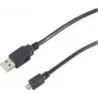 SHIVERPEAKS BS77183-HQ cabo USB 2.0 A para Micro-B, 3 m, preto