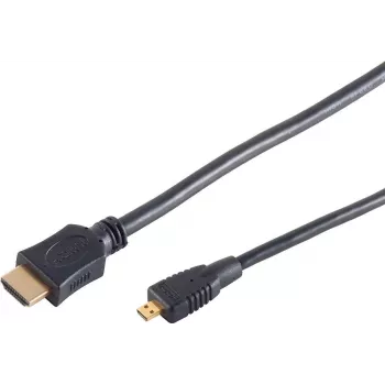 SHIVERPEAKS BS77472-3 Cabo HDMI 2 m tipo A para Micro D preto