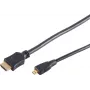 SHIVERPEAKS BS77472-3 Cabo HDMI 2 m tipo A para Micro D preto