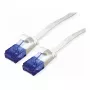 SHIVERPEAKS Cabo de rede plano CAT6 UTP 0,5m Branco
