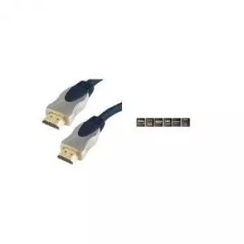 ShiverPeaks exertis Connect Professional Cabo HDMI 20 m - ficha HDMI Type-A macho para ficha HDMI Type-A macho, tripla blindagem, 4K@60Hz, preto 77478-20SPP