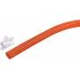 SHIVERPEAKS Conjunto de calha para cabos flexível, 13mm, Laranja, 3,75m (BS18-33377)