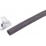 SHIVERPEAKS conjunto de calha para cabos flexível, 19 mm de diâmetro, preto, 3,75 m de comprimento total BS18-35375
