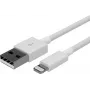 SHIVERPEAKS Flexline Cabo de carregamento e sincronização USB, USB-A para 8-Pin (Lightning), 2.0, ABS, Branco, 1,5m (FL31-12042)
