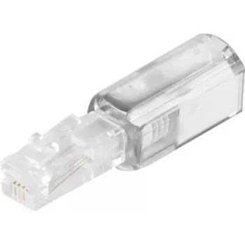 SHIVERPEAKS Helos Untangler Twist-Stop desembaraçador de cabos de telefone, fino, branco transparente, solto (71216-W)