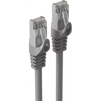 ShiverPeaks Cabo de rede RJ45 S/FTP PIMF Cat7 LSZH Cinzento - Cabo de rede - 2m