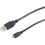 Cabo USB SHIVERPEAKS S-Conn 77183-HQ 3 m USB-A para Micro-USB-B macho-macho preto