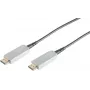 Cabo HDMI ótico ativo SHIVERPEAKS S/CONN maximum connectivity 20m - 4K 60Hz, 18Gbps, dourado 01-20095