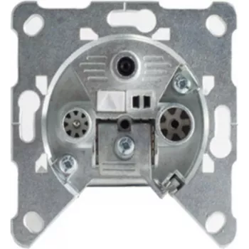 Tomada de parede para antena SHIVERPEAKS S/CONN Maximum Connectivity SAT+BK com tecnologia de aperto, 1 dB (15-93001)