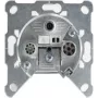 Tomada de parede para antena SHIVERPEAKS S/CONN Maximum Connectivity SAT+BK com tecnologia de aperto, 1 dB (15-93001)