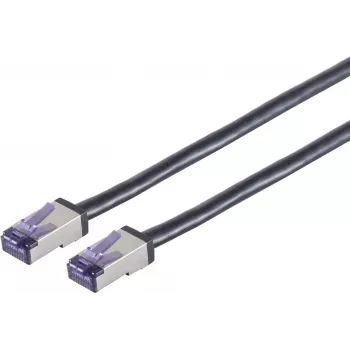 SHIVERPEAKS S/CONN maximum connectivity 08-28155 Cat.6A Flex S/FTP Cabo patch, 1,5 m, preto