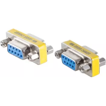 SHIVERPEAKS S/CONN maximum connectivity Adaptador de género, 2 x D-SUB de 9 pinos conector fêmea para conector fêmea (78254)