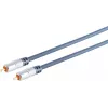 SHIVERPEAKS S/CONN maximum connectivity cabo RCA para RCA home-cinema, 1,0m, contactos banhados a ouro, fichas metálicas cromadas, preto 90022-1MHQ