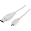 SHIVERPEAKS Cabo USB-A para Micro-USB-B, 1 m, USB 2.0, preto