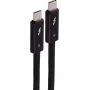 SHIVERPEAKS cabo USB-C para USB-C Thunderbolt 5 UltraFlex, 240W, 2m, preto BS13-75035