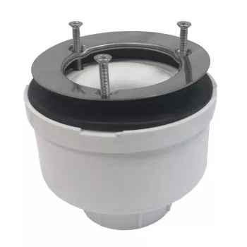 Ralo de base de duche rotativo cromado 90mm