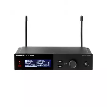 Sistema sem fios duplo Shure SLXD24D+E/B58 com cápsulas Beta 58