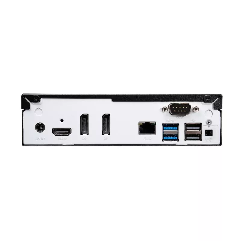 Shuttle DH810S Slim PC Barebone, S1851 (Intel H810), DDR5, DisplayPort, HDMI, M.2, GbE LAN, 8x USB, COM