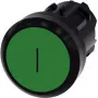 Siemens 3SU1000-0AB40-0AC0 Atuador elétrico IP66/IP67/IP69/IP69K preto-verde