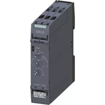 Siemens 3UG5501-1AW30 Relé de monitorização de nível analógico, condutivo, 1 canal, AC/DC 24-240 V, 2 comutadores