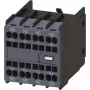 SIEMENS bloco de contactos auxiliares 2NO+2NC, tamanho S00/S0, terminais de parafuso, série 3RH2911 3RH29112GA22