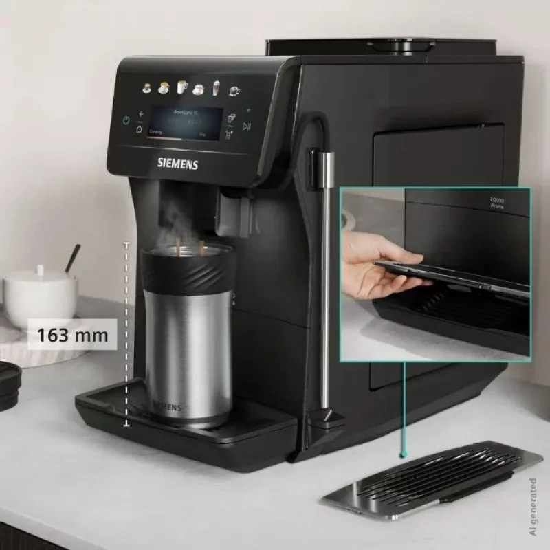 Máquina de café expresso Siemens EQ600 iAroma TP603E08 15 bar