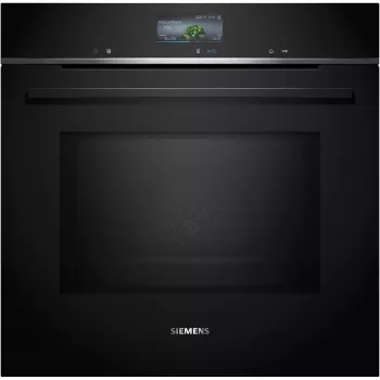 SIEMENS HM736GAB1 iQ700 forno de encastrar com micro-ondas, preto, 60 cm, Home Connect