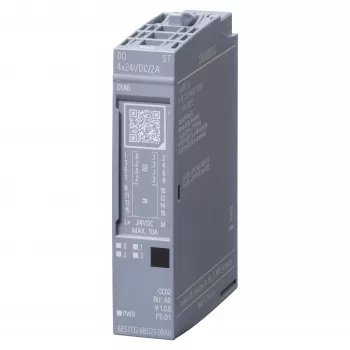 Módulo de saída digital SIEMENS SIMATIC ET 200SP DQ 4x24VDC/2A ST (6ES7132-6BD21-0BA0)