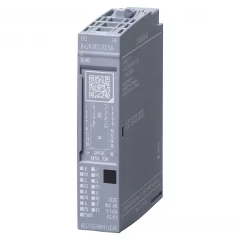 Módulo de saída digital Siemens SIMATIC ET 200SP DQ 8x24VDC 6ES7132-6BF01-0CA0