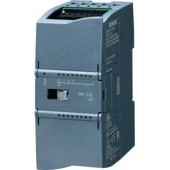 Siemens SIMATIC S7-1200 SM 1231 módulo de entradas analógicas 6ES7231-4HD32-0XB0, 4 AI, 0-20mA/4-20mA, 13 bits, bornes amovíveis
