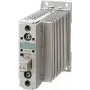 Siemens SIRIUS 3RF23 Contator de semicondutores, monofásico, 30 A, 48-460 V AC, comando 24 V DC, comutação no zero, terminais de parafuso, calha DIN 3RF2330-1AA04