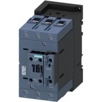 Siemens SIRIUS 3RT2 Contator de potência tripolar 65A AC-3 bobina 230V AC 1NO+1NC terminais de parafuso 3RT20451AP00