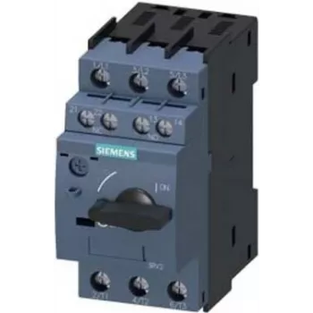 SIEMENS SIRIUS 3RV2 Disjuntor de proteção de motor, 0,18-0,25A, 3 polos, classe 10, terminais de parafuso, 3RV20110CA15