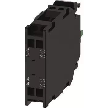 Módulo de contacto Siemens SIRIUS ACT, 2 NC, terminal de parafuso, 3SU14001AA103DA0