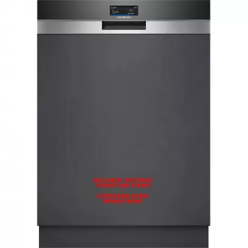 Máquina de lavar loiça totalmente encastrável SIEMENS SN57TS00CE iQ700 (aço inoxidável escovado/preto, 60 cm, Home Connect)