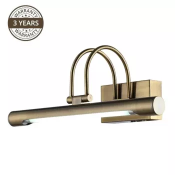 Candeeiro de parede LED SIENAS GAISM.DOMOLETTINORTE 8W preto
