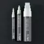 SIGEL marcador de giz 150 ponta biselada 5-15 mm branco apagável 1 unid.
